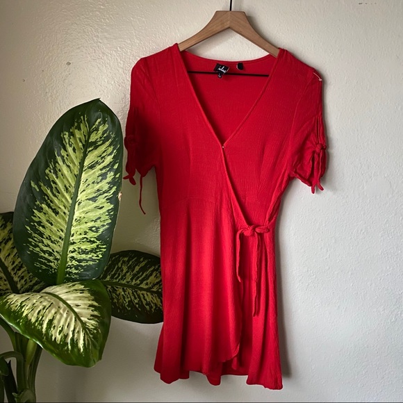 Lulu’s | My Philosophy Wrap Dress - Picture 2 of 7